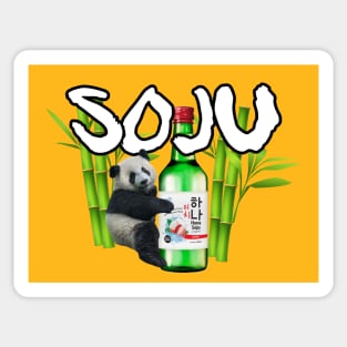 SOJU PANDA Sticker